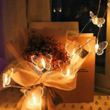 Home Square 20 Led Butterfly String Light In Pakistan