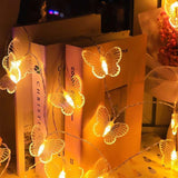 Home Square 20 Led Butterfly String Light In Pakistan