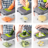 Home Square 22in1 Multifunctional Vegetable Cutter In Pakistan