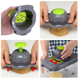 Home Square 22in1 Multifunctional Vegetable Cutter In Pakistan