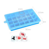 Home Square 24 cubic Ice tray with lid In Pakistan