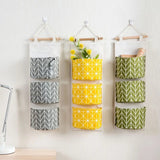 Home Square 3 Grids Wall Hanging Storage Organizer In Pakistan