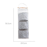 Home Square 3 Grids Wall Hanging Storage Organizer In Pakistan