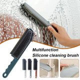 Home Square 3 In 1 Kitchen Bathroom Countertop Cleaning Brush - ( Pack Of 2 ) In Pakistan