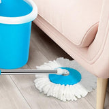 Home Square 360-Degree Microfiber Magic Spin Mop Set - Home Cleaning Tools with Microfiber Mop Head In Pakistan