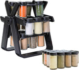 Home Square 360° Rotating Spice Storage Organizers Seasoning Bottle Holder In Pakistan