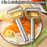 Home Square 3Pcs Stainless Steel Peeler In Pakistan