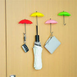 Home Square 3Pcs Windfall Colorful Umbrella Wall Key Hanging Organizer ( Pack Of 2 ) In Pakistan