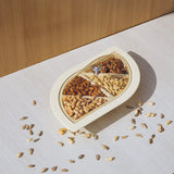 Home Square 4 Compartments Dry Fruit Tray In Pakistan