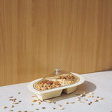 Home Square 4 Compartments Dry Fruit Tray In Pakistan