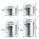 Home Square 4 Pcs Airtight Canister Set In Pakistan