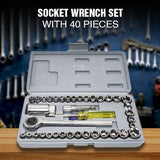 Home Square 40 PCS COMBINATION SOCKET WRENCH SET In Pakistan