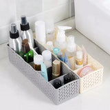 Home Square 5 Grids Plastic Organizer Storage Box - ( Pack Of 2 ) In Pakistan