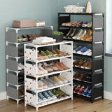 Home Square 5 Layer Oxford Shoe Rack In Pakistan