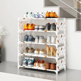 Home Square 5 Layer Oxford Shoe Rack In Pakistan