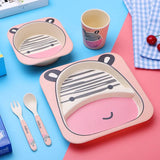 Home Square 5pcs Kids Serving Set ( Random Print ) In Pakistan