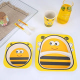 Home Square 5pcs Kids Serving Set ( Random Print ) In Pakistan