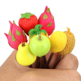 Home Square 6 Pcs Fruit Pattern Fruit Fork In Pakistan