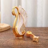 Home Square 6Pcs Swan Desert Spoon Set In Pakistan