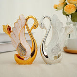 Home Square 6Pcs Swan Desert Spoon Set In Pakistan