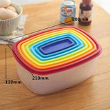 Home Square 7pcs Rainbow Colour Boxes In Pakistan