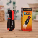 Home Square 8 In 1 Multifunctional Screwdriver With LED Torch In Pakistan