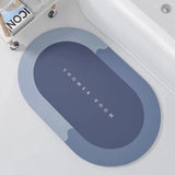 Home Square Absorbent Soft Bathroom Floor Rug In Pakistan