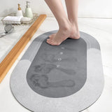 Home Square Absorbent Soft Bathroom Floor Rug In Pakistan