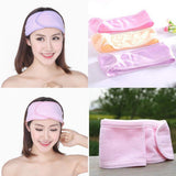 Home Square Adjustable Washable Facial Headband - (Pack of 2) In Pakistan