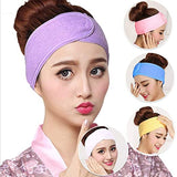 Home Square Adjustable Washable Facial Headband - (Pack of 2) In Pakistan