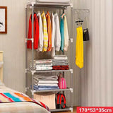 Home Square Attachable Cloth Hanging Shelf In Pakistan