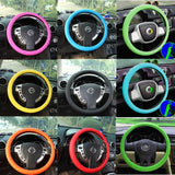 Home Square Auto Car Silicone Steering Wheel Cover In Pakistan