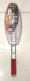 Home Square Barbeque Fish Grill With Wooden Handle In Pakistan