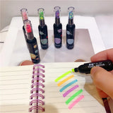 Home Square Bottle Shaped Mini Highlighters (6 Pcs) In Pakistan