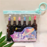 Home Square Bottle Shaped Mini Highlighters (6 Pcs) In Pakistan