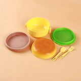 Home Square Burger Shape Round Lunch Box In Pakistan