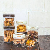 Home Square CANDY ACRYLIC JAR BUNDLE 6 PCS SET In Pakistan