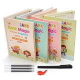 Home Square Child Practice Magic Book ( Pack of 4pcs ) with 10 refill In Pakistan