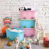 Home Square Children kids toy storage box wheeled In Pakistan