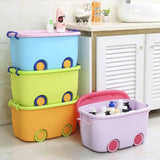 Home Square Children kids toy storage box wheeled In Pakistan