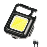 Home Square Cob Rechargeable Mini keychain light In Pakistan