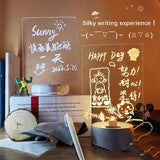 Home Square Creative Led Night Light With Note Board In Pakistan