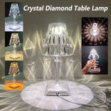 Home Square Crystal Diamond Table Lamp In Pakistan