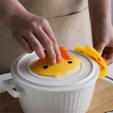 Home Square Cute Duck Silicone Mini Pot Holder ( Pack OF 2 ) In Pakistan