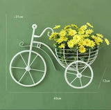 Home Square Cycle Shaped Metal Flower Vase In Pakistan