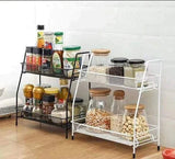 Home Square Desktop Countertop Small Storage Spice Rack Organizer In Pakistan