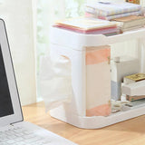 Home Square Desktop Double Layer Storage Rack In Pakistan