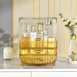 Home Square Desktop Transparent Cosmetic Storage Box In Pakistan