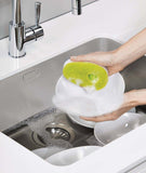 Home Square Dishwashing Scouring Sponge With Soap Dispensing In Pakistan