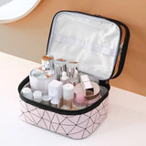 Home Square Double Layer Clear Makeup Bag In Pakistan